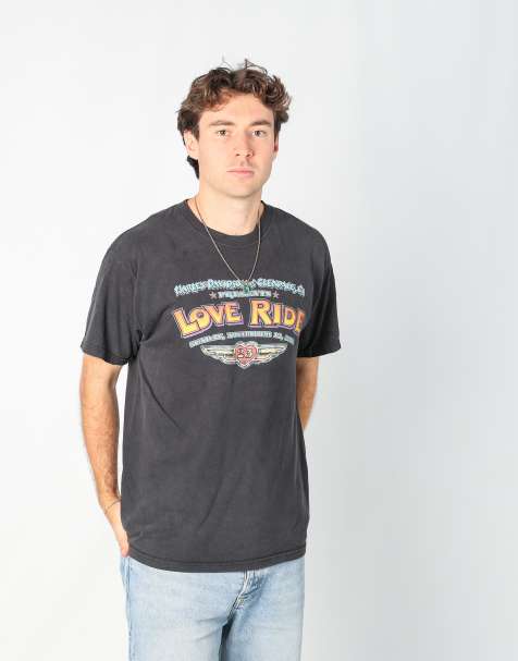 Vintage Harley Davidson l t-shirt in black - view 1