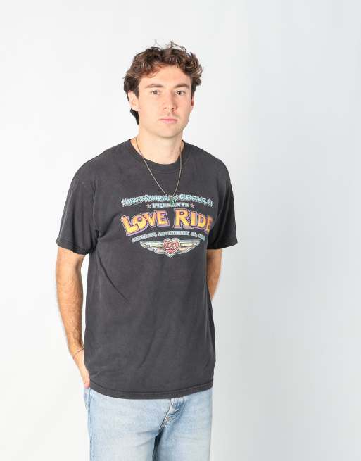 Vintage Harley Davidson l t-shirt in black