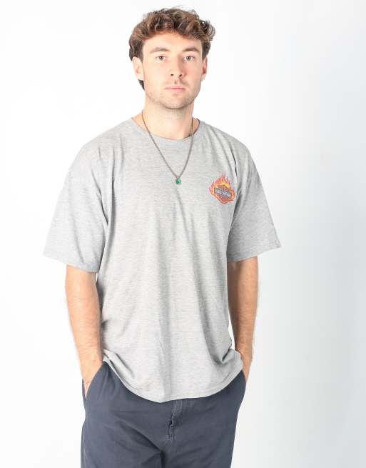 Vintage Harley Davidson l t-shirt in grey