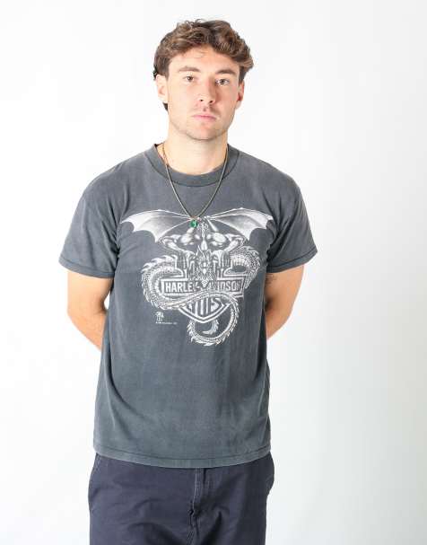 Vintage Harley Davidson m t-shirt in charcoal grey - view 1