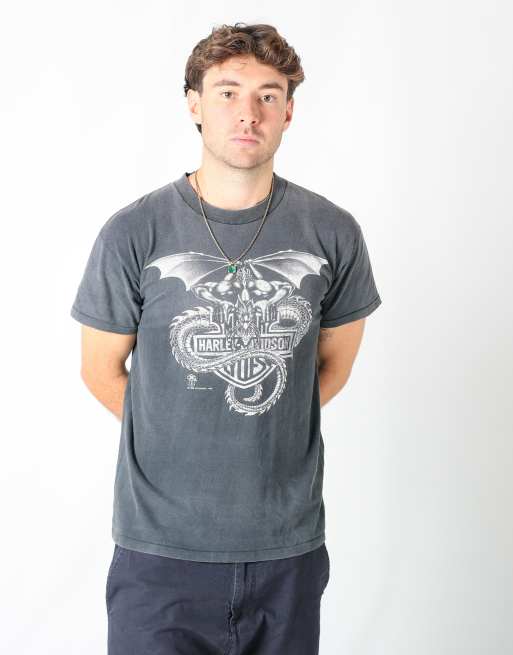 Vintage Harley Davidson m t-shirt in charcoal grey