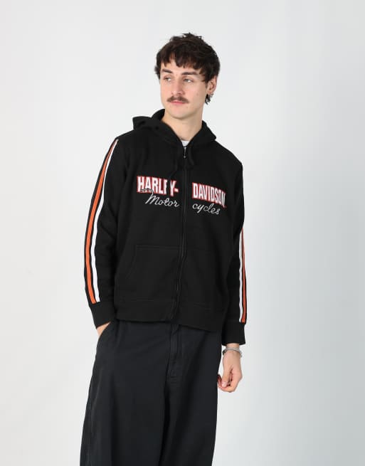 Vintage Harley Davidson s hoodie in black