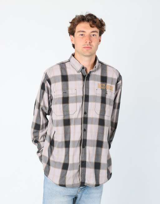 Vintage Harley Davidson xl long sleeve shirt in grey