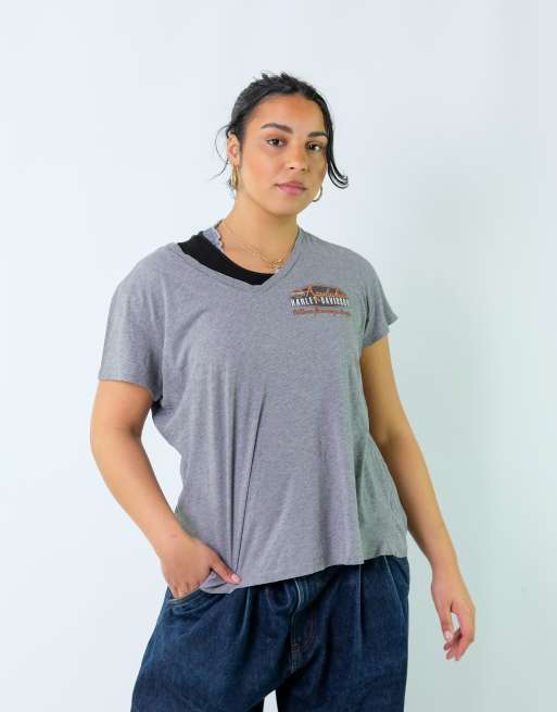 Vintage Harley Davidson XL T-shirt Grey