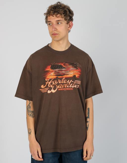 Vintage Harley Davidson xl t-shirt in brown
