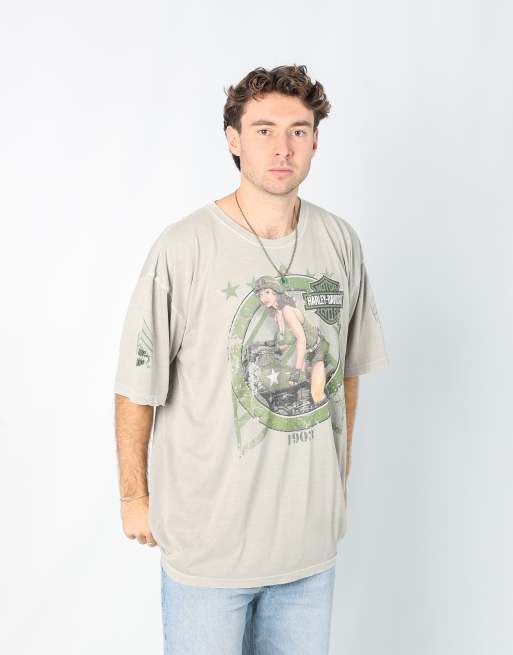 Vintage Harley Davidson xl t-shirt in light green