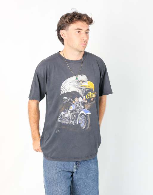 Vintage Harley Davidson xl t-shirt in navy blue
