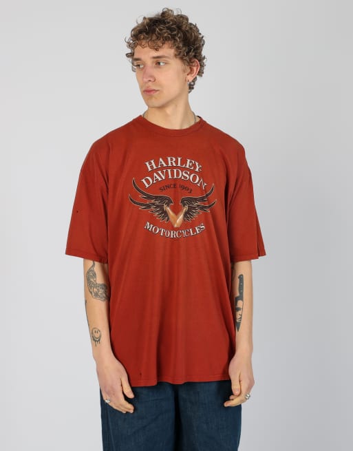Vintage Harley Davidson xl t-shirt in orange