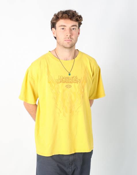 Vintage Harley Davidson xl t-shirt in yellow - view 1