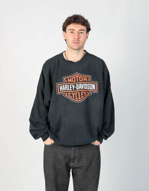 Vintage Harley Davidson xxl sweatshirt in black - view 1