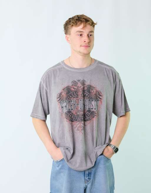 Vintage Harley Davidson XXL T-Shirt Grey