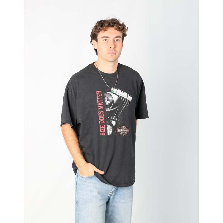 Vintage Harley Davidson xxl t-shirt in black | ASOS