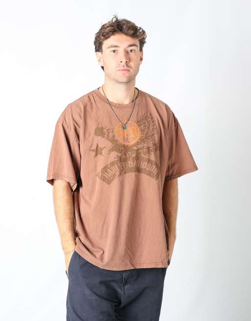 Vintage Harley Davidson xxl t-shirt in brown