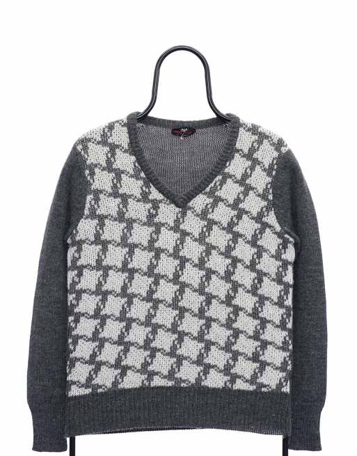 Vintage Harry Moore size S jumper in grey