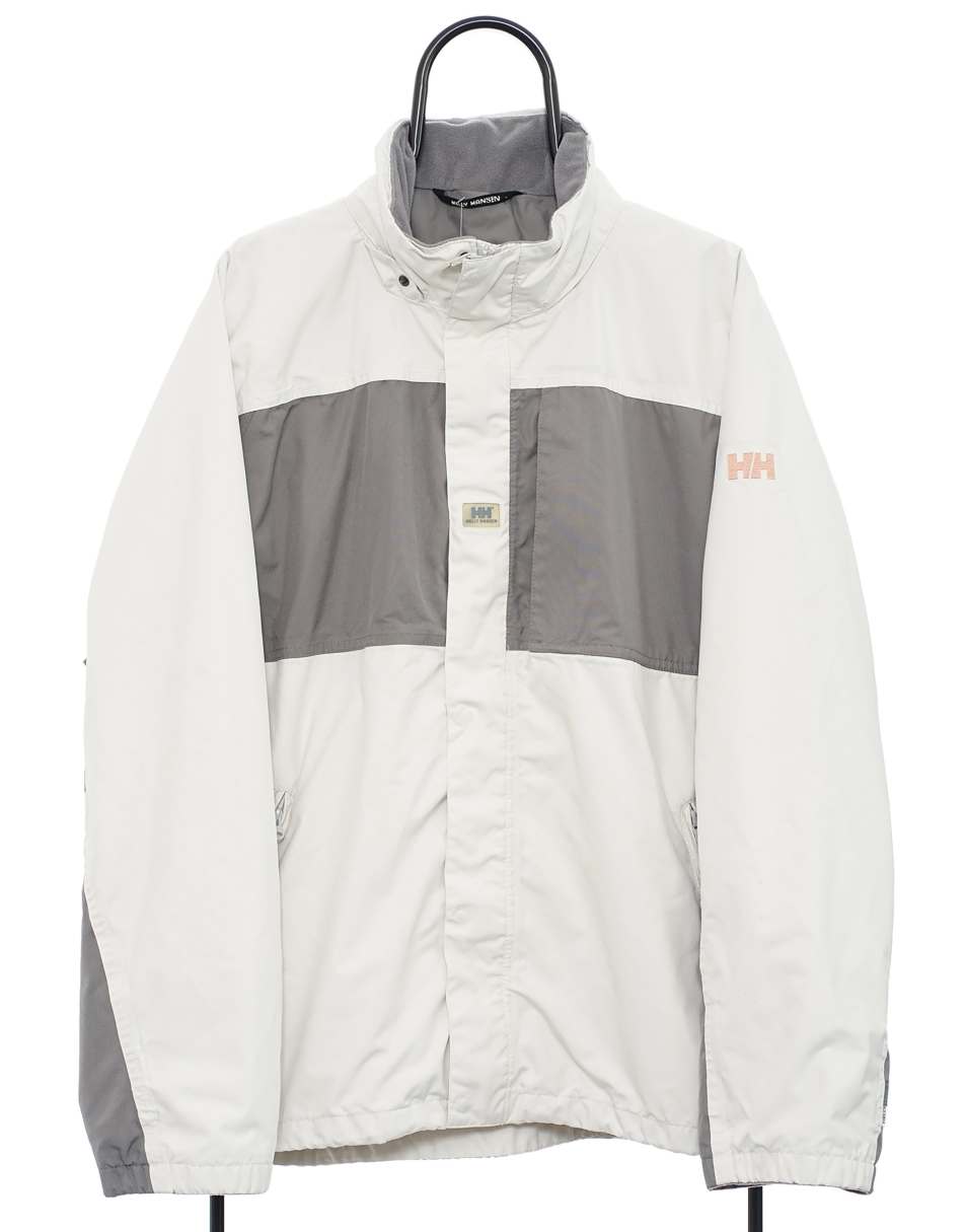 Vintage Helly Hansen Size XL Jacket In Cream