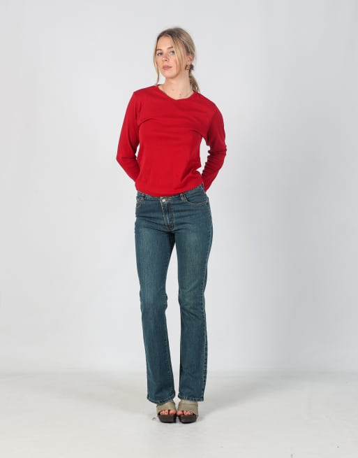 Vintage HFN S flare jeans in blue