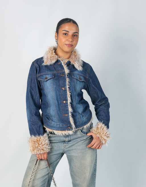 Vintage Highlands S denim jacket in blue