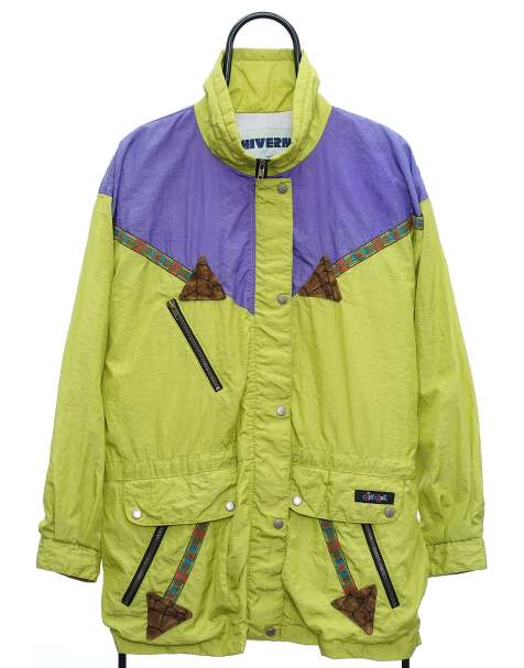 Vintage Hiverna size XL lightweight jacket in green - view 1