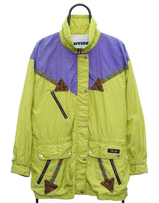 Vintage Hiverna size XL lightweight jacket in green