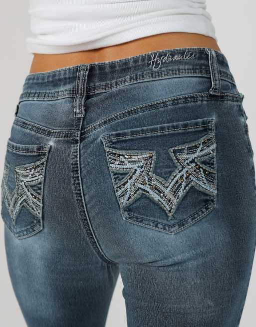 Vintage Hydraulic Denim S bootcut jeans in blue, 4 of 4