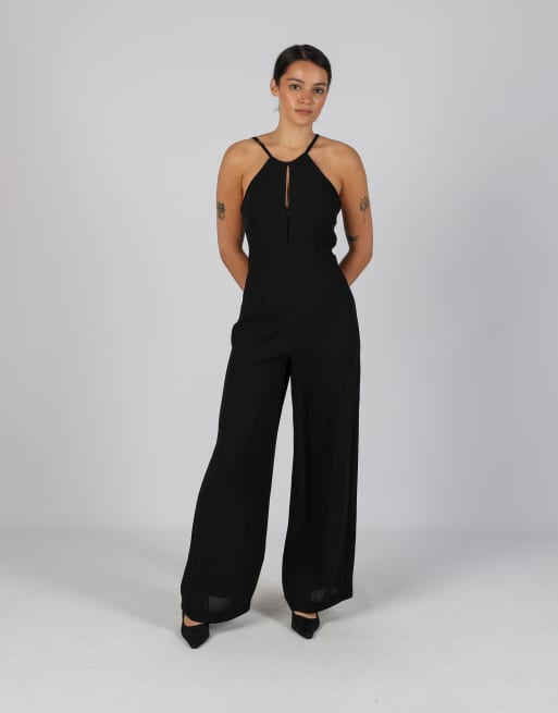 Vintage I Gabbiani S formal jumpsuit in black