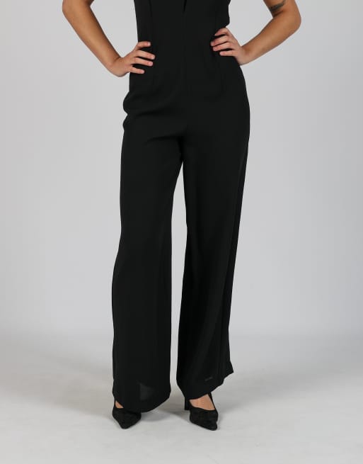 Vintage I Gabbiani S formal jumpsuit in black, 2 of 4