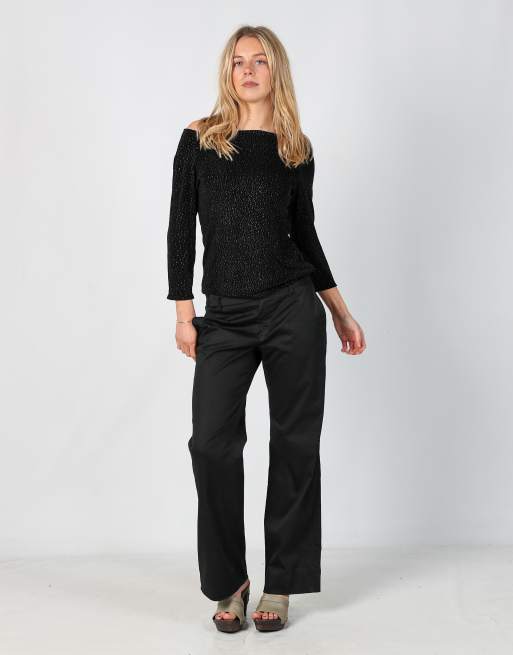 Vintage Iceberg S woven trousers in black