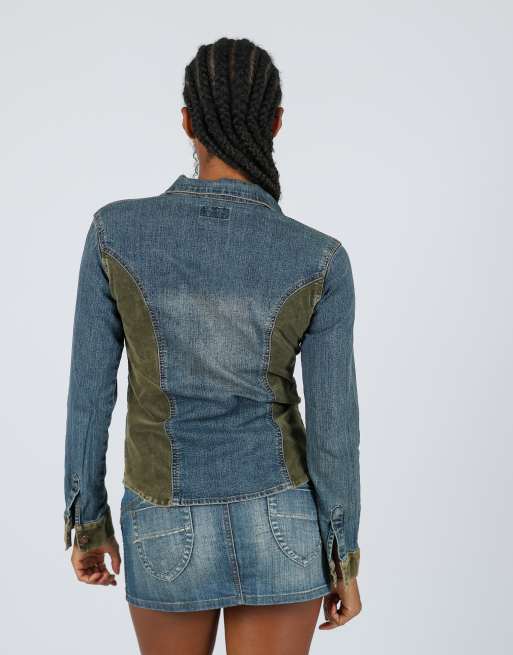 Vintage IDPDT M denim jacket in blue, 2 of 4