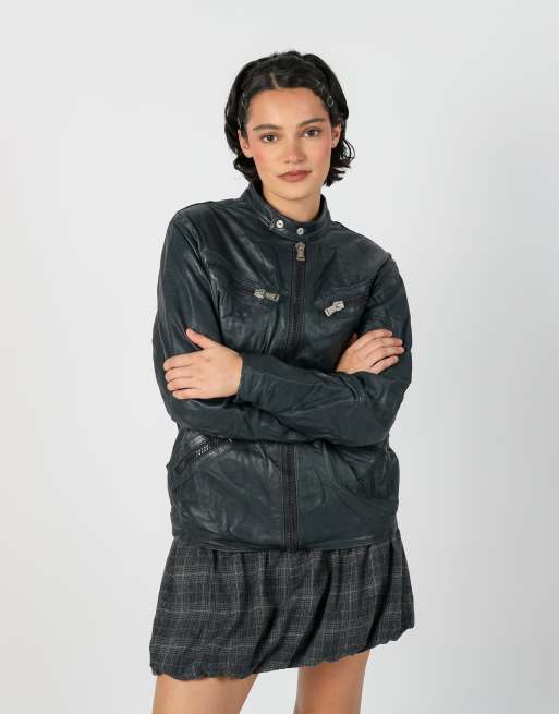 Vintage Imperial M leather jacket in black, 3 of 4