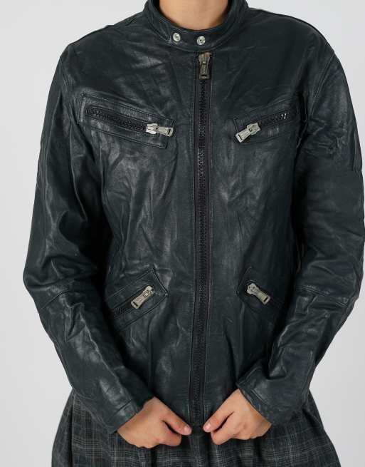 Vintage Imperial M leather jacket in black, 4 of 4