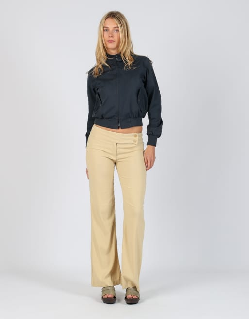 Vintage Indian Rose XS casual trousers in tan