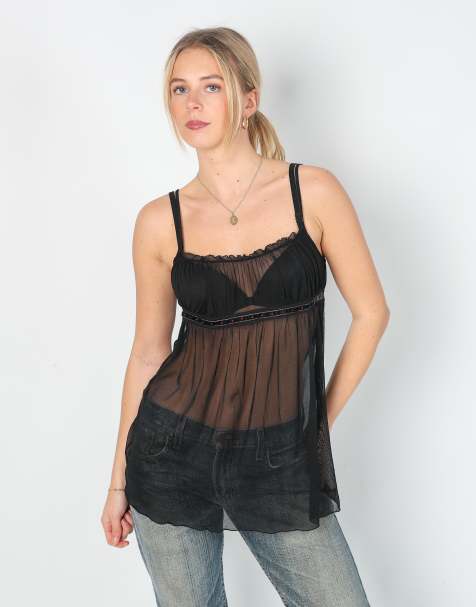 Vintage Intimissimi M cami in black - view 1