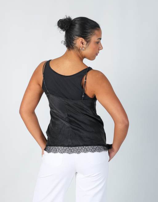 Vintage Intimissimi M cami in black, 2 of 4