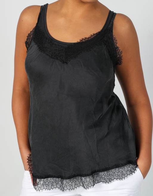 Vintage Intimissimi M cami in black, 4 of 4
