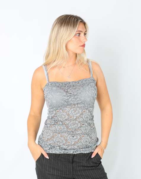Vintage Intimissimi M cami in grey - view 1