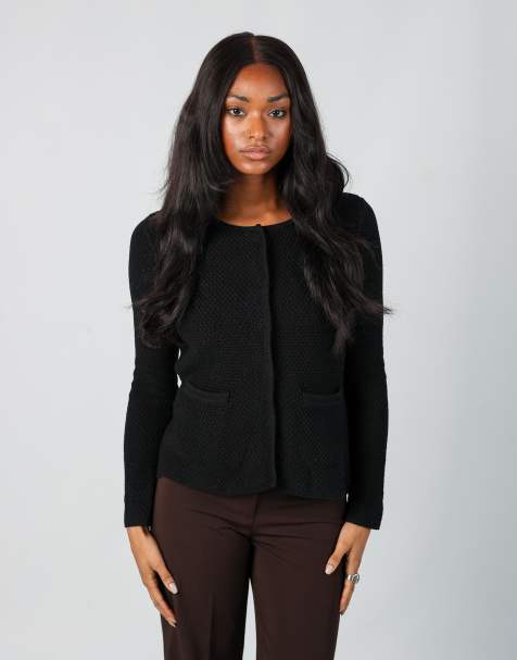 Vintage Intimissimi M knitted top in black - view 1