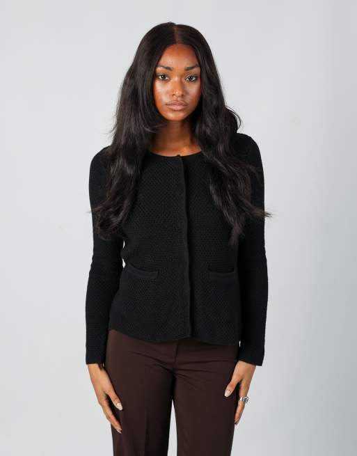 Vintage Intimissimi M knitted top in black