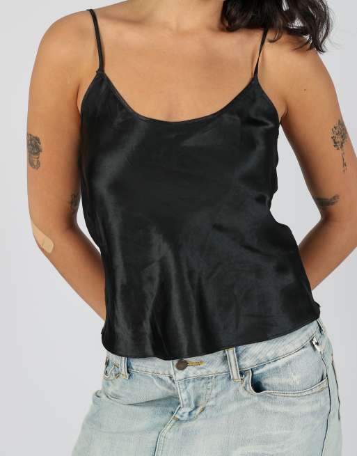 Vintage Intimissimi S cami in black, 4 of 4