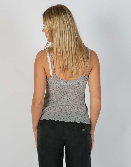 Vintage Intimissimi S cami in grey, 2 of 4