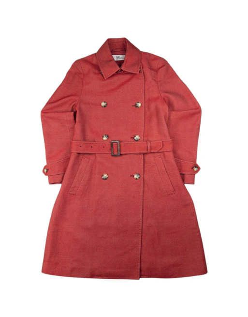 Vintage Issey Miyake 24 belted trench coat size s in red