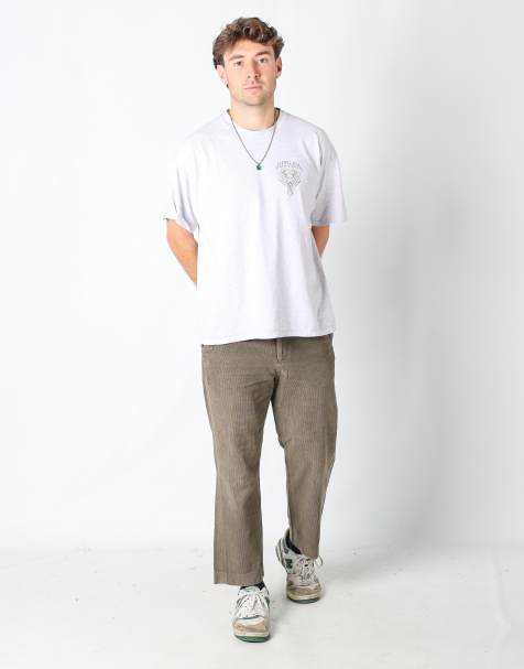 Vintage Jack Weid 32x30 corduroy pants in khaki green - view 1