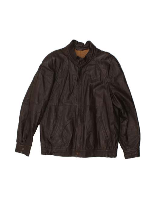 Vintage Jacket It 56 3XL In Brown