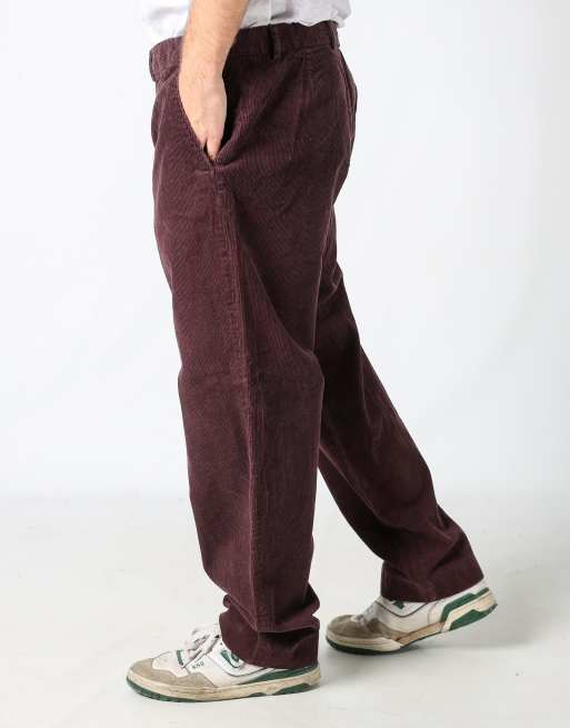 Vintage James Pringle 40x30 corduroy pants in purple