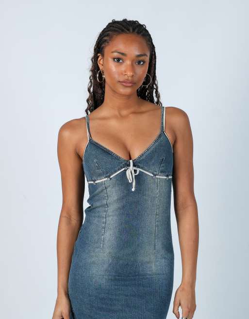 knee length dresses for ladies Jennyfer – Strappy Mini Dress – JILLBERT main image 0