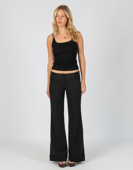 Vintage Jennyfer S formal trousers in black