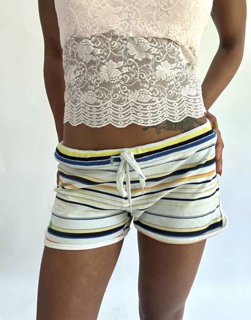 Vintage jersey mini shorts