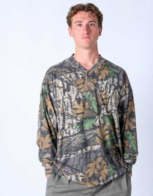Vintage Jerzees Realtree xl long sleeve t-shirt in bronze
