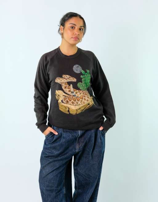 Vintage Jerzees XL Sweatshirt Black