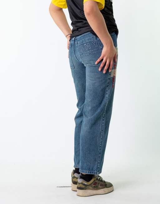 Vintage JHY (30x30) Jeans in Blue Denim