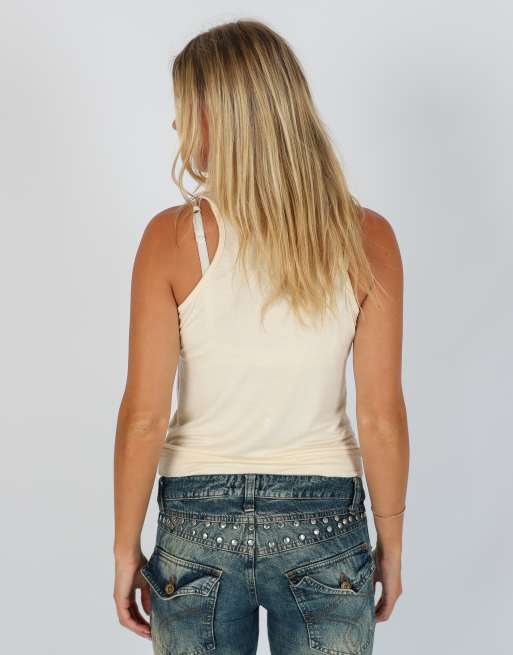 Vintage JKY collection S cami in cream, 2 of 4